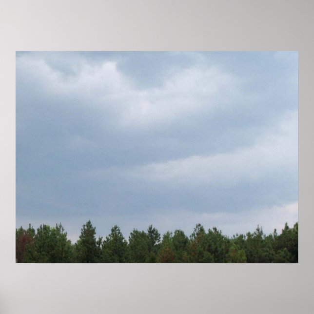 Poster Sky & Clouds (Frente)