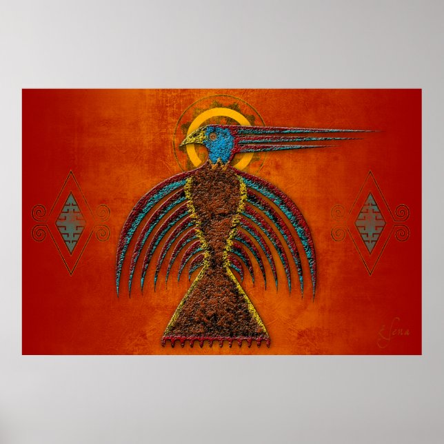 Poster Sky Hawk (Frente)