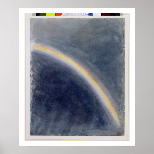 Pôster Sky Study with Rainbow, 1827 (c/c no papel) (Frente)