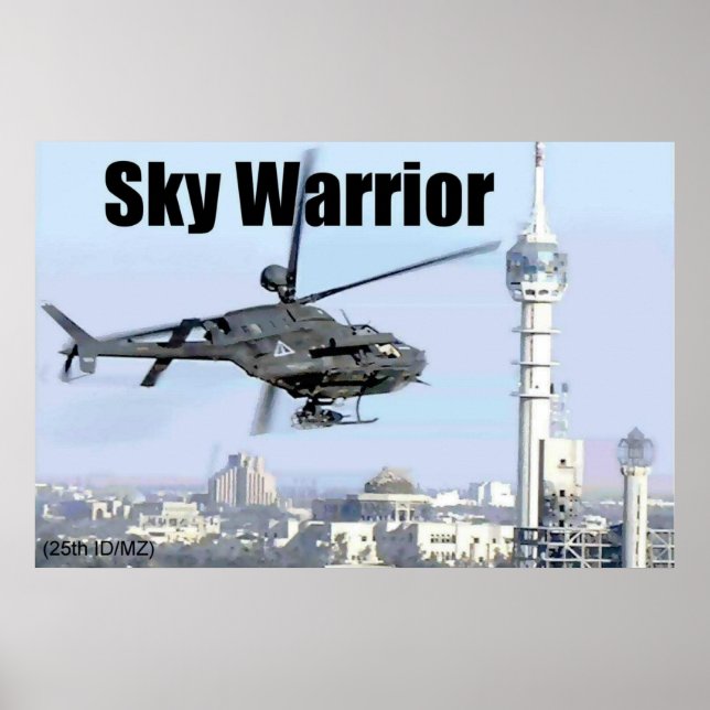 Pôster Sky Warrior (Frente)