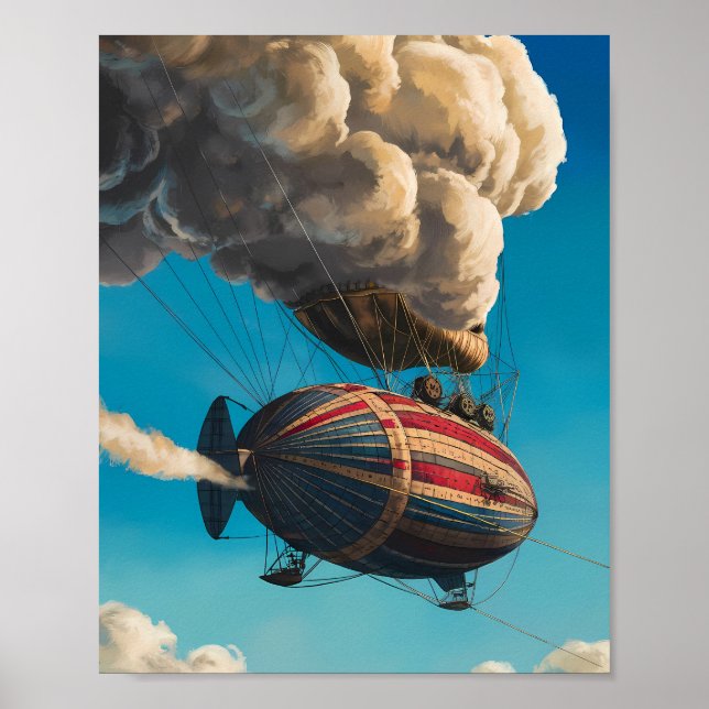 Poster Skybound Steampunk Voyager (Frente)