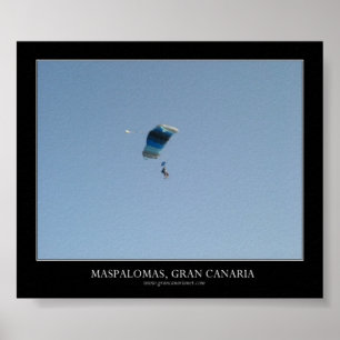 Poster Skydiving Maspalomas, Gran Canaria