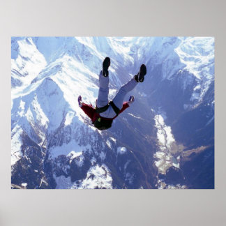 Pôster Skydiving por tdgallery