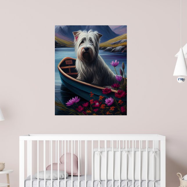 Poster Skye Terrier em um remo: Uma aventura cênica (Berçário 2)