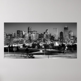 Pôster Skyline alta da milha