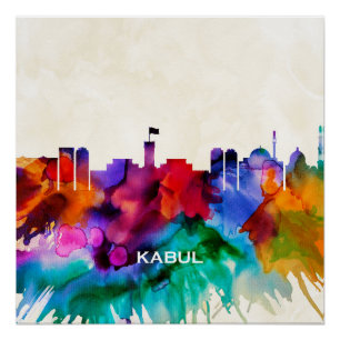 Pôster Skyline Cabul