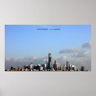 Poster Skyline Chicago