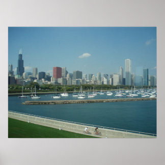 Poster Skyline Chicago