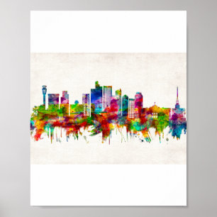 Poster Skyline da Arizona Phoenix