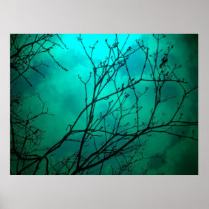 Poster Skyline da fantasia da ilha do centro - Toronto