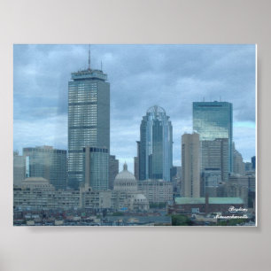 Pôster Skyline de Boston