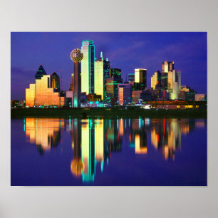 Pôster Skyline de Dallas