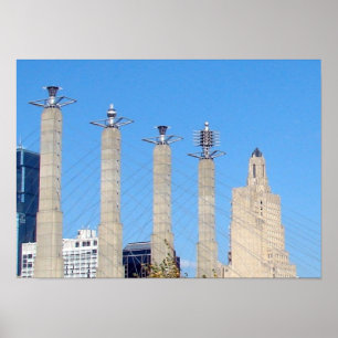 Pôster Skyline de Kansas City