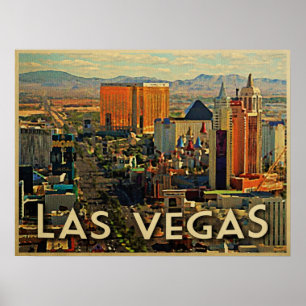 Poster Skyline de Las Vegas