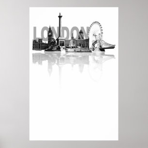 Poster Skyline de Londres