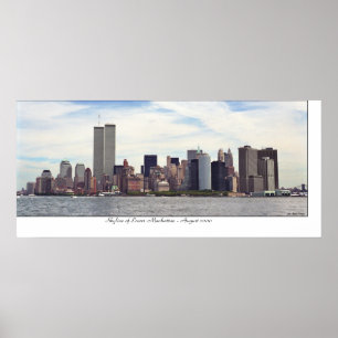 Poster Skyline de Manhattan