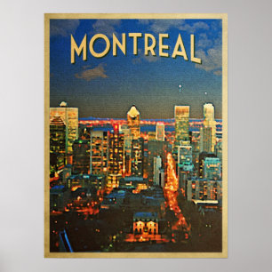 Pôster Skyline de Montreal