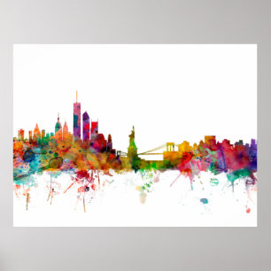Poster Skyline de New York