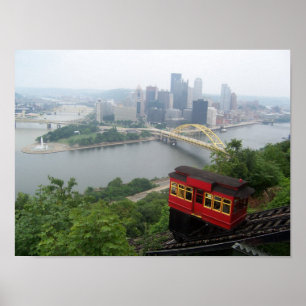 Pôster Skyline de Pittsburgh