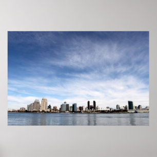 Poster Skyline de San Diego