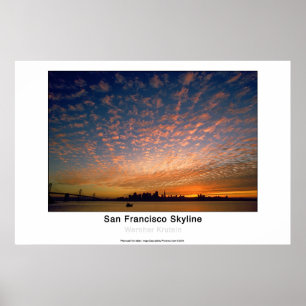 Pôster Skyline de San Francisco