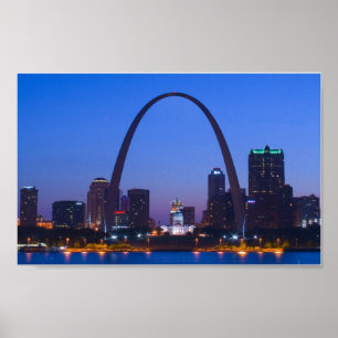 Pôster Skyline de St Louis