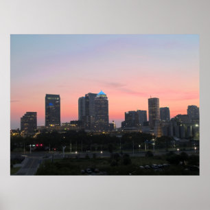 Pôster Skyline de Tampa
