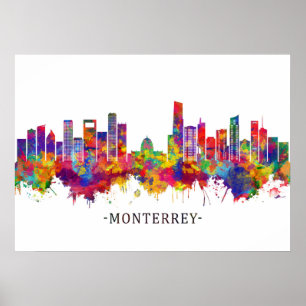 Poster Skyline do México