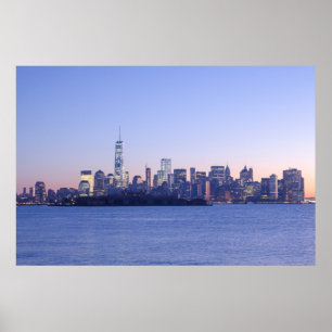Pôster skyline do nyc