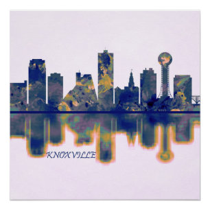 Pôster Skyline Knoxville