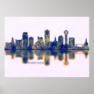 Poster Skyline Knoxville