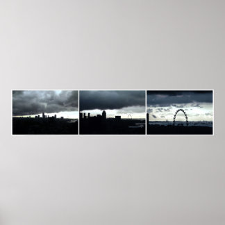 Poster Skyline nº2 de Singapura