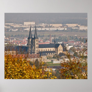 Pôster Skyline of Bamberg, Alemanha