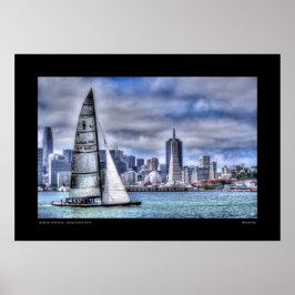 Poster Skyline Sail - São Francisco