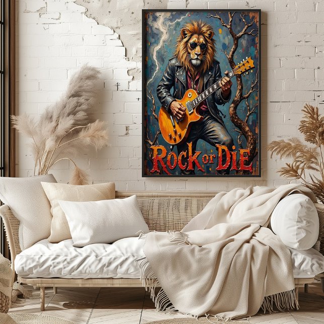 Poster Skyline Shred: A Melodia Indomada do Leão (Criador carregado)