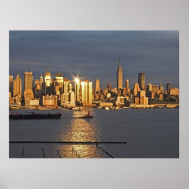 Poster Skyline Sunset