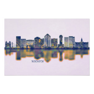 Pôster Skyline Wichita