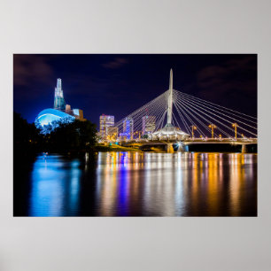 Poster Skyline Winnipeg