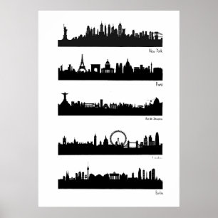 Poster Skylines - Mundo 2