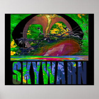Pôster Skywarn Storm Chasers