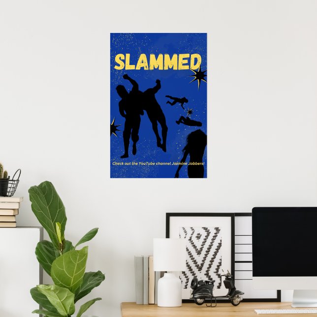 Poster SLAMMED (Escritório em casa)