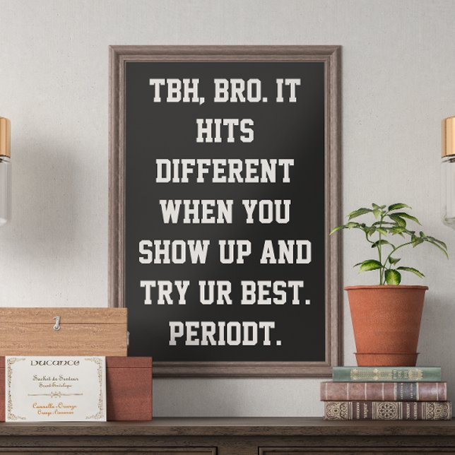 Poster Slang da Classe de Decador de Sala de Aula da Esco (Criador carregado)