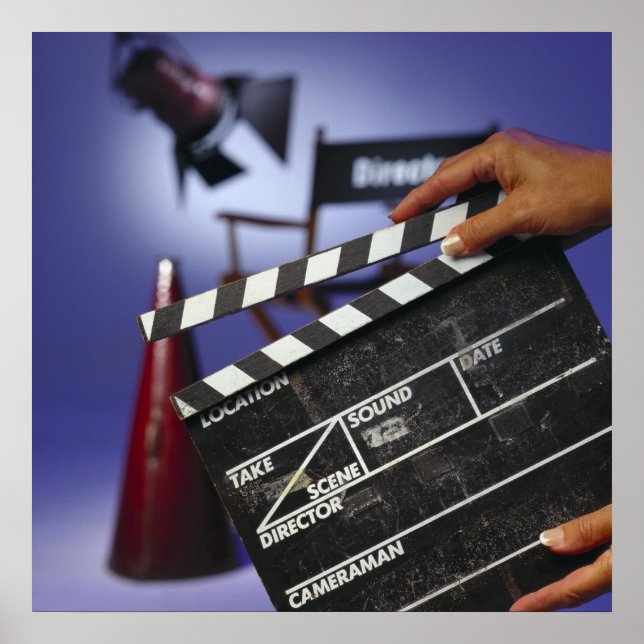 Pôster Slate do Diretor (Frente)