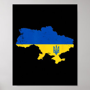 Poster Slava Ukraini Glória à Ucrânia País
