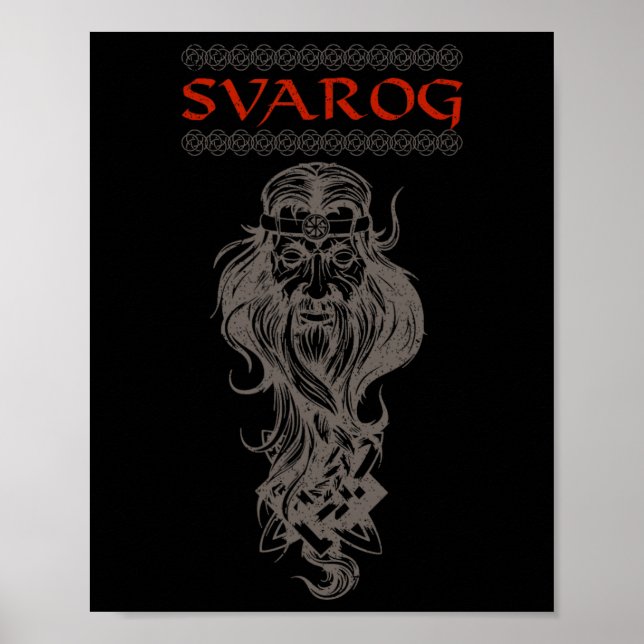Poster Slavic Celestial Being Craftsmanship Pagan Slavs P (Frente)