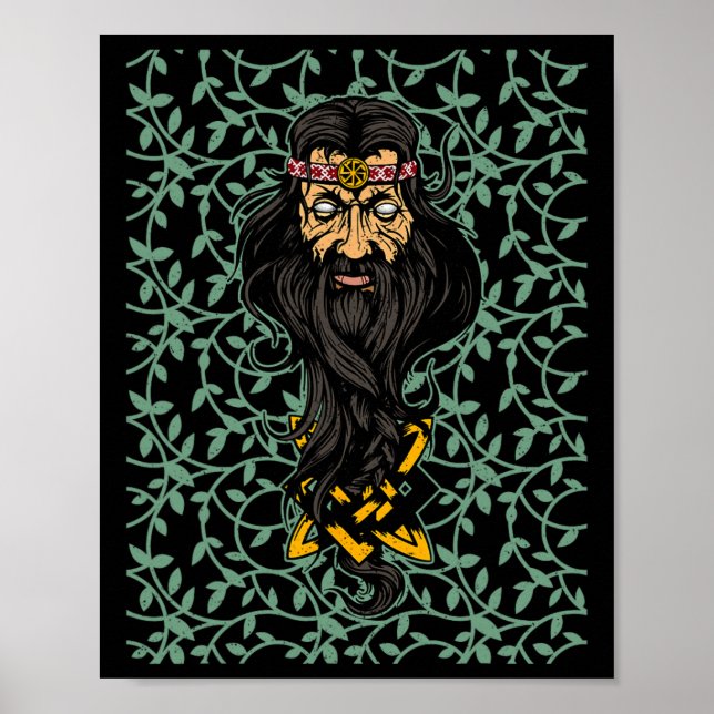 Poster Slavic Celestial Being Craftsmanship Pagan Slavs P (Frente)