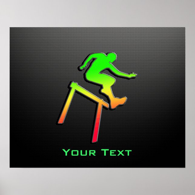 Pôster Sleek Hurdler (Frente)