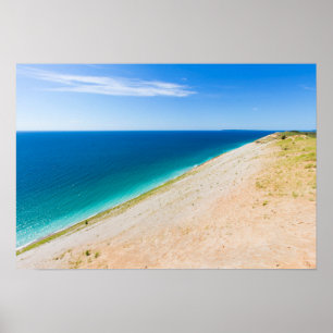Pôster Sleeping Bear Dunes, Lago Michigan