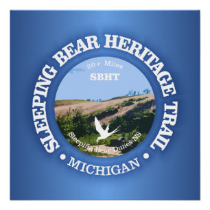 Pôster Sleeping Bear HT (ciclismo c)