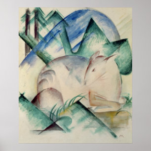 Poster Sleeping Deer